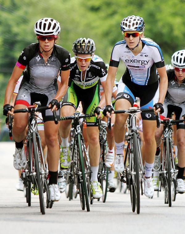 Evelyn Stevens (Team Specialized-lululemon) was at the front of the field all day.