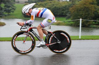 Andrew Griffiths, second in time trial, Bike Blenheim Palace 2010