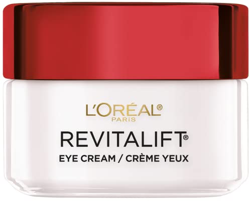 L&#039;oreal Paris Skincare Revitalift Anti-Wrinkle and Firming Eye Cream With Pro Retinol, Treatment to Reduce Dark Circles, Fragrance Free, 0.5 Oz.