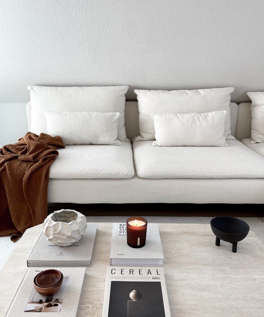 5 ways to style IKEA's SÖDERHAMN sofa | Livingetc