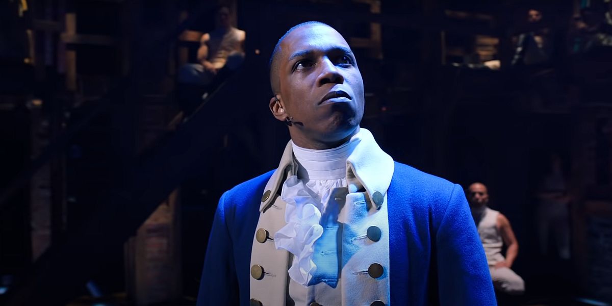 Leslie Odom Jr as Aaron Burr in Hamilton