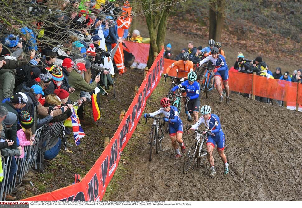 The main contenders in the women's U23 race