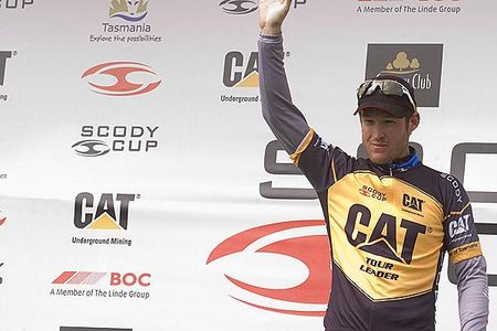 Bernard Sulzberger (Fly V Australia) remains in the tour lead after five stages.