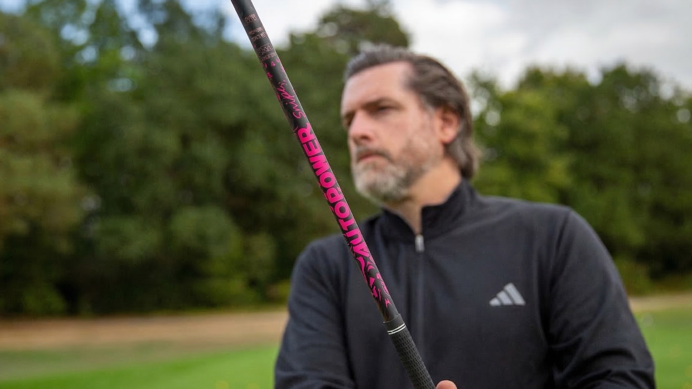 Photo of Joe Ferguson testing the Snipe shaft