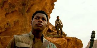 John Boyega and Oscar Isaac in Star Wars: The Rise of Skywalker