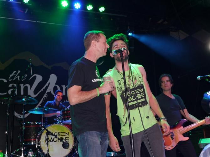 Moreno Moser takes the stage