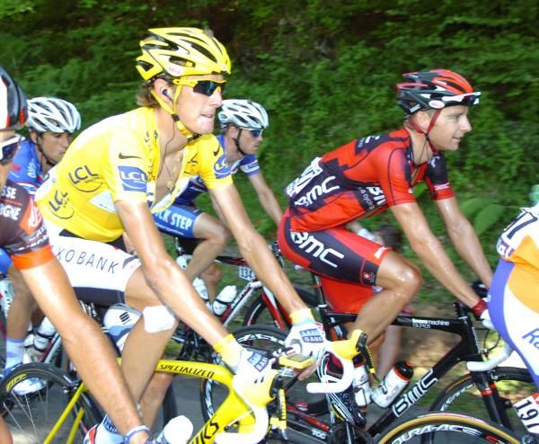 Andy Schleck (Saxo Bank) looked comfortable throughout the stage, making the manner in which he lost yellow all the more galling