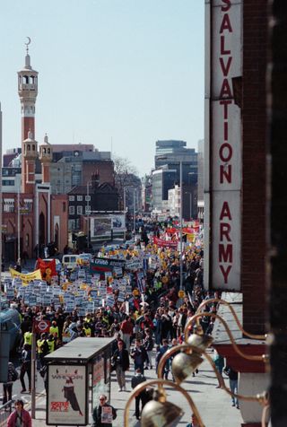 TUC Unite Against Racism March and Demonstration, Tower Hamlets 1990s