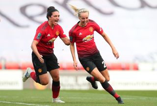 Manchester United Women v Aston Villa Ladies – FA Women’s Championship – Leigh Sports Village