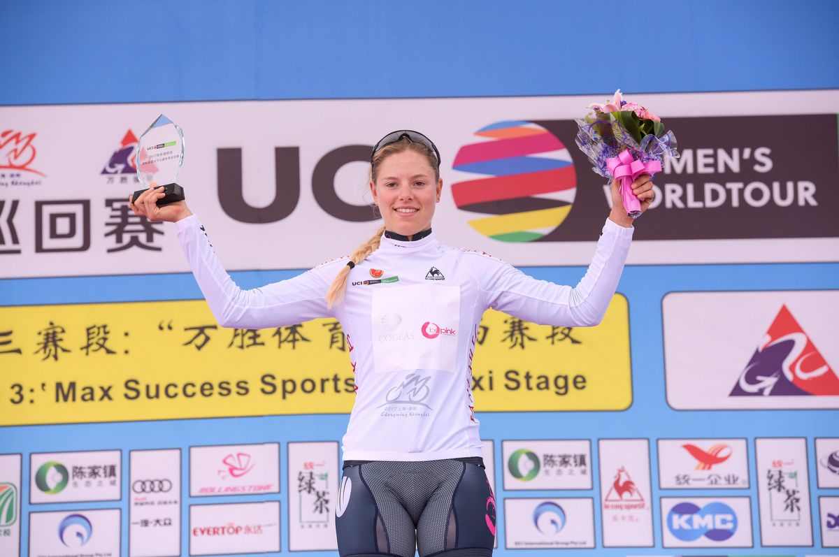 Maria Vittoria Sperotto (Bepink Cogeas) was the best young rider