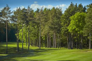 Foxhills Longcross Course - 1st hole