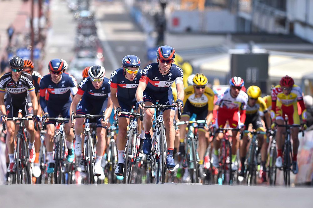 IAM Cycling on the front.