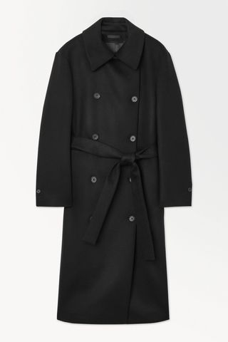 The Recycled-Cashmere Trench Coat