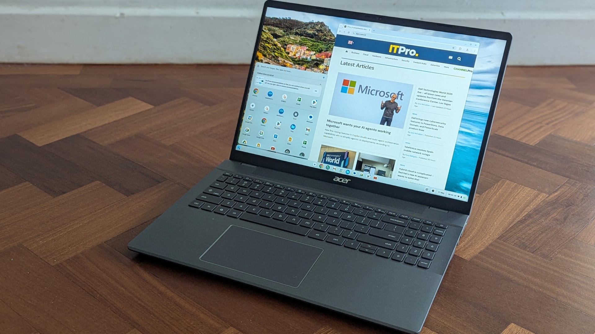 The Acer Chromebook Plus 516 on a desk