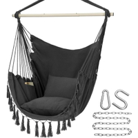 Hammock Chair with Tassel Trim