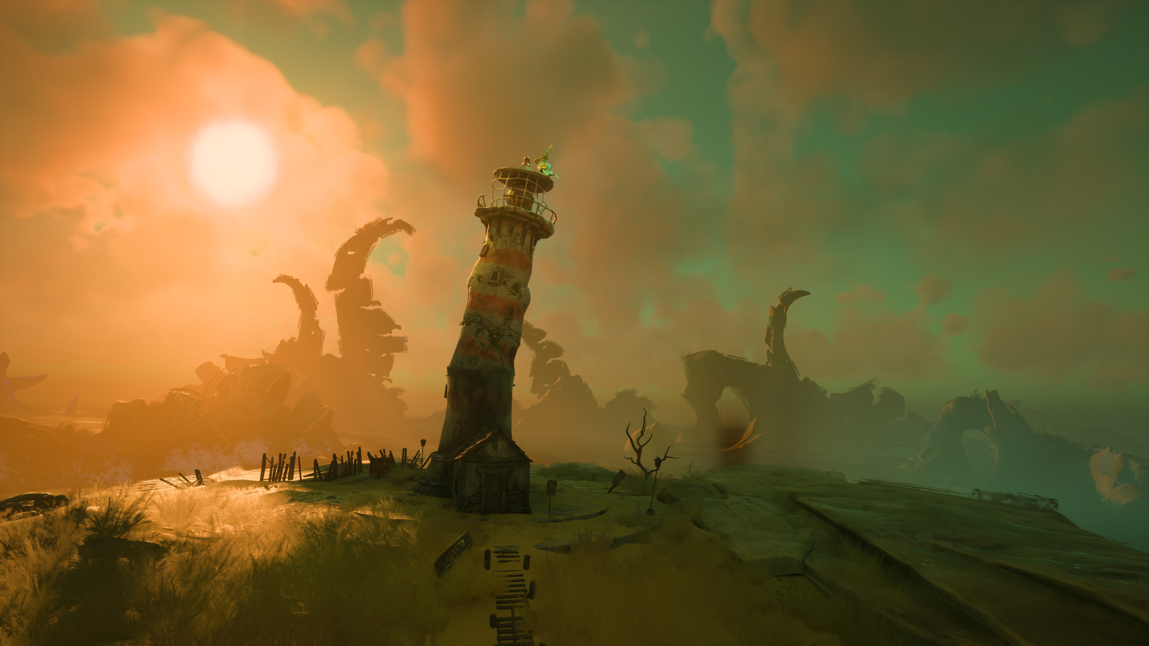 an screenshot taken from Keeper on Xbox Series X