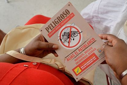 Pamphlet on Zika virus in Colombia