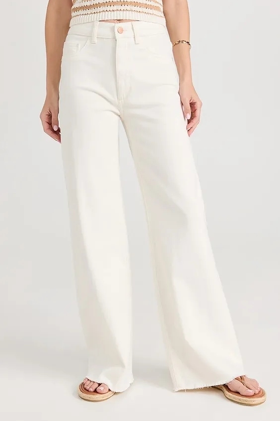 Dl1961, Hepburn Wide Leg High Rise Jeans