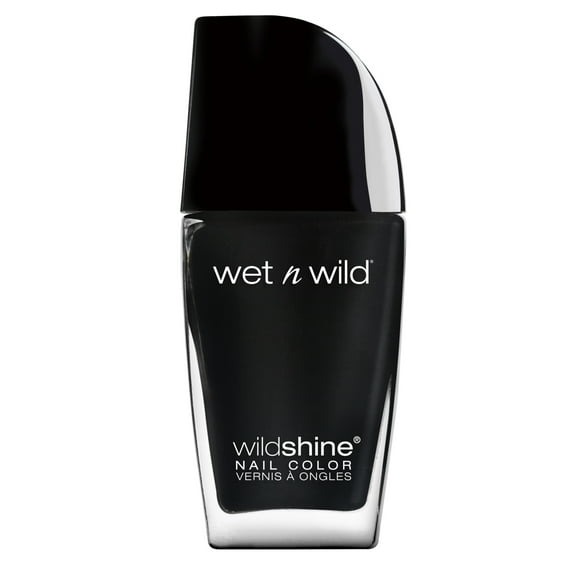 Wet n Wild WIld Shine Nail Color in Black Cr&amp;egrave;me
