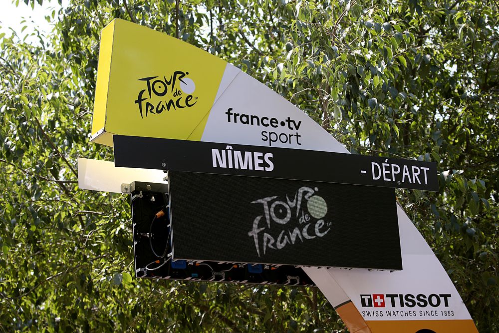 Stage 16 at the Tour de France in Nimes