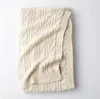 The White Company Chunky Cable Knit Throw Blanket