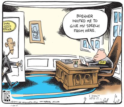 Political cartoon U.S. World Obama
