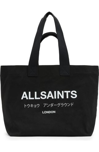 Ali Logo Cotton Canvas East/west Tote