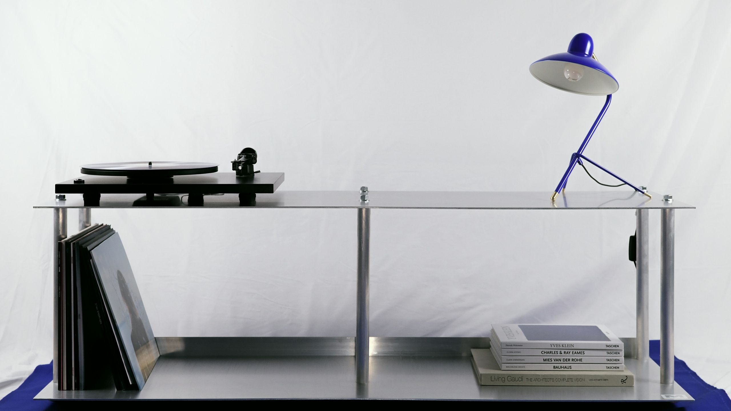 From vinyl storage to speakers, Mortar is your new source for minimalist tech