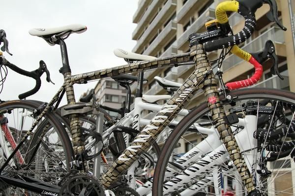 Philippe Gilbert's special Classics bike