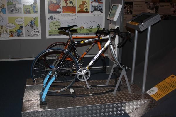 Fans have a chance to simulate the Tour of Flanders at the museum.
