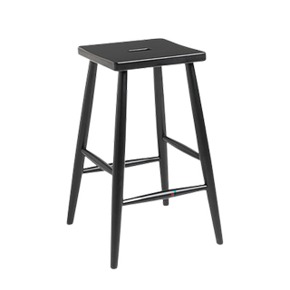 John Lewis & Partners black bar stool