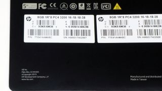 HP V6 2x8GB DDR4-3200 back