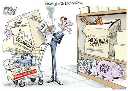Obama cartoon Foreign Policy