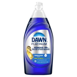 Dawn Platinum Dishwashing Liquid Dish Soap, Refreshing Rain Scent, 32.7 Fl Oz