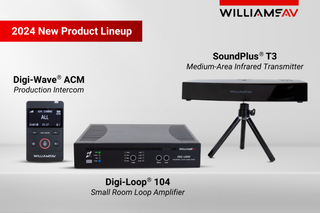 Three new products Williams AV are unveiling at InfoComm 2024.