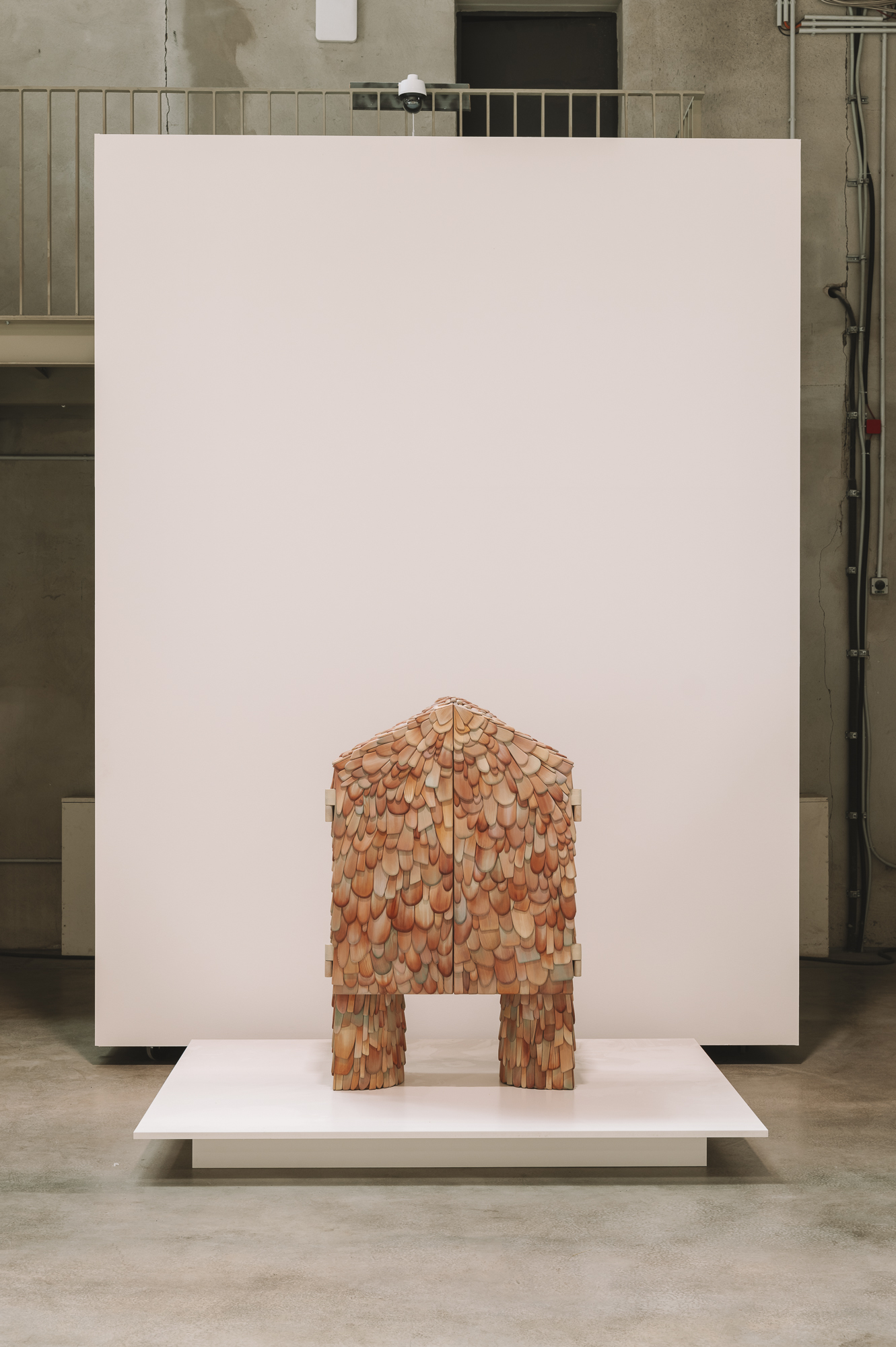 Exhibition by Bocci in a wharehouse in Berlin
