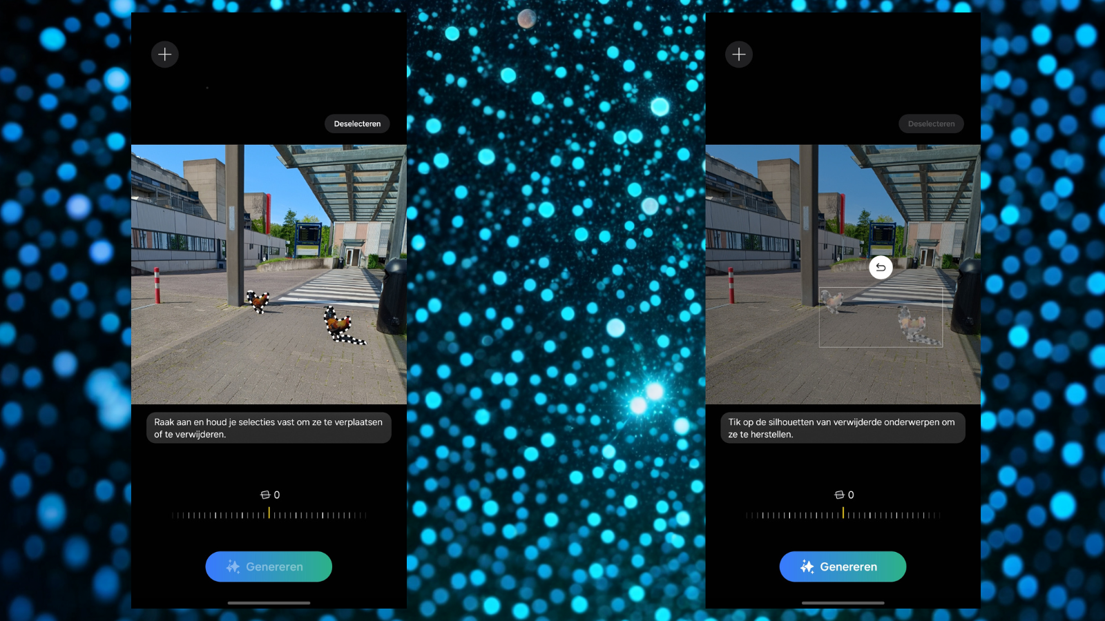 Galaxy AI object verwijderen