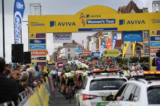 Southwold hosts the start of the Women's Tour 2016, stage one