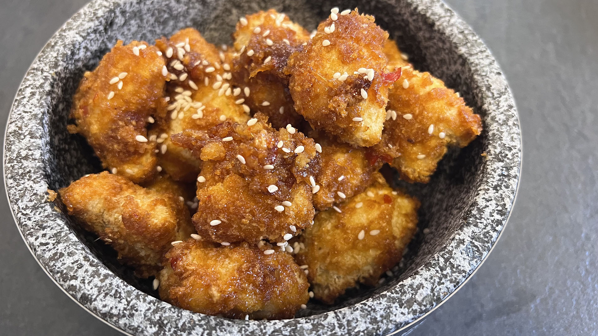 I was shocked at just how easy and delicious air fryer sesame chicken ...