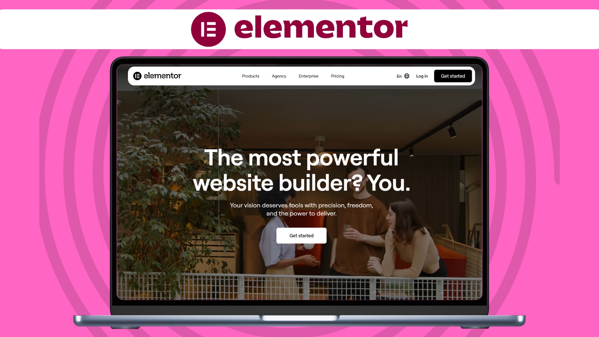 Elementor website builder hosting hero image (Feb 2026)
