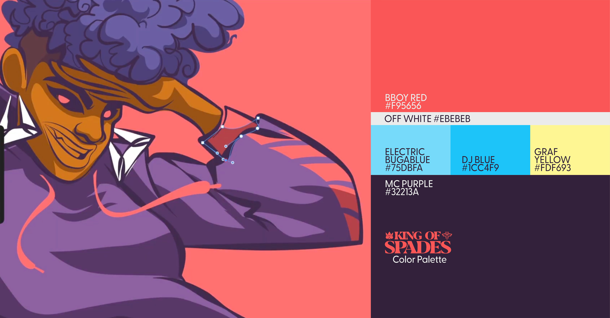 Colour use in card art