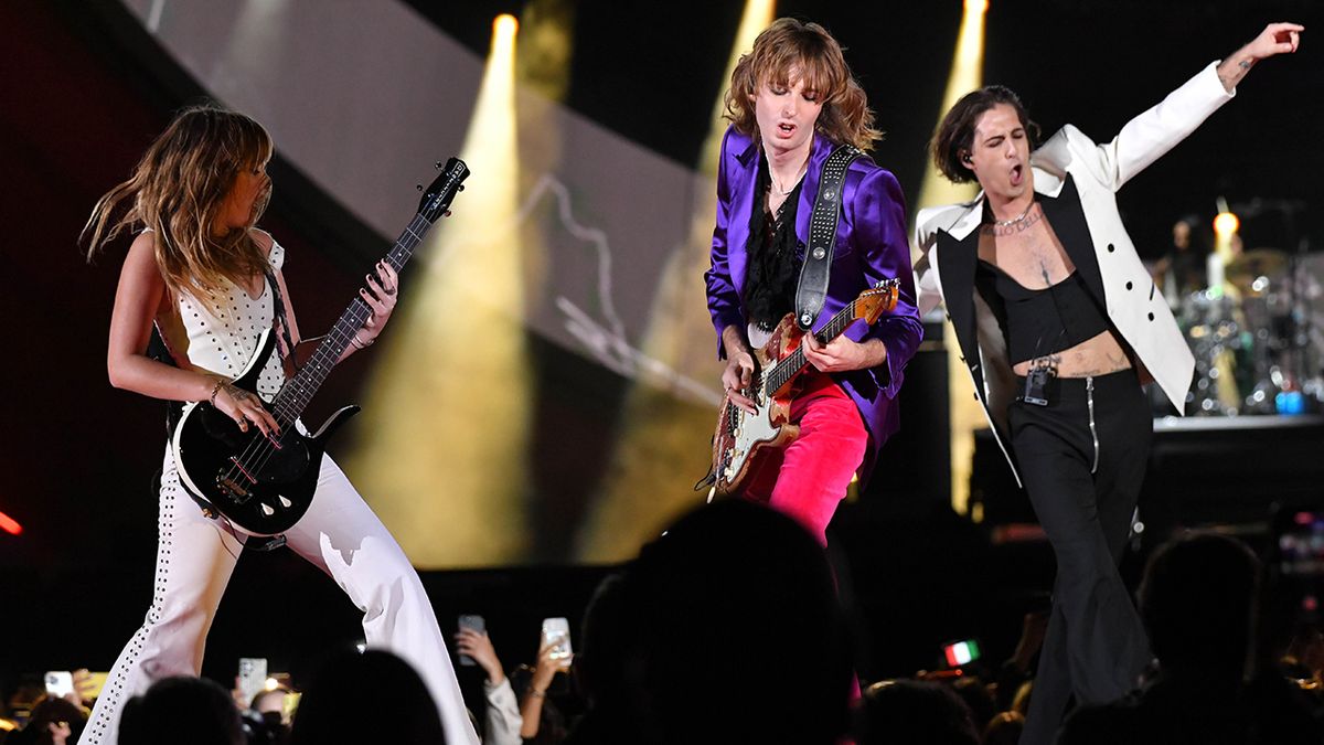 Maneskin at the 2022 Global Citizen Festival in Central Park on September 24, 2022