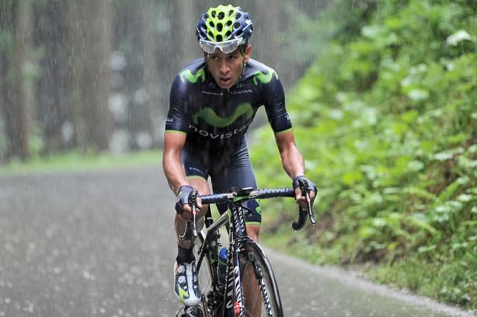Dayer Quintana (Movistar) soloes to the win on the Kitzbüheler Horn