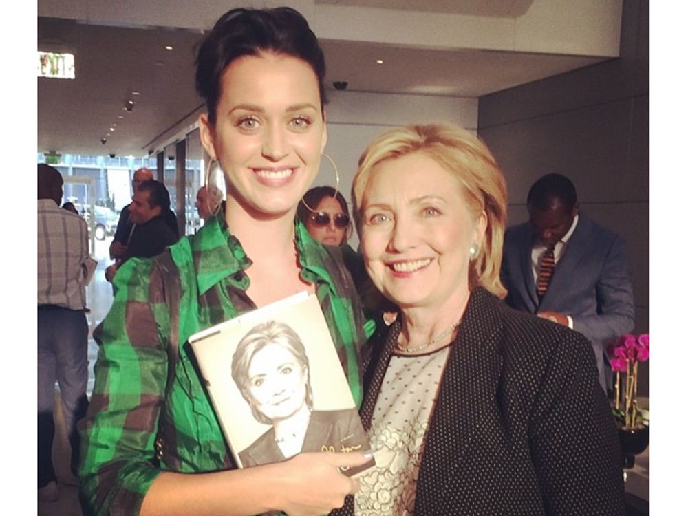 Hillary Clinton Katy Perry Hard Choices