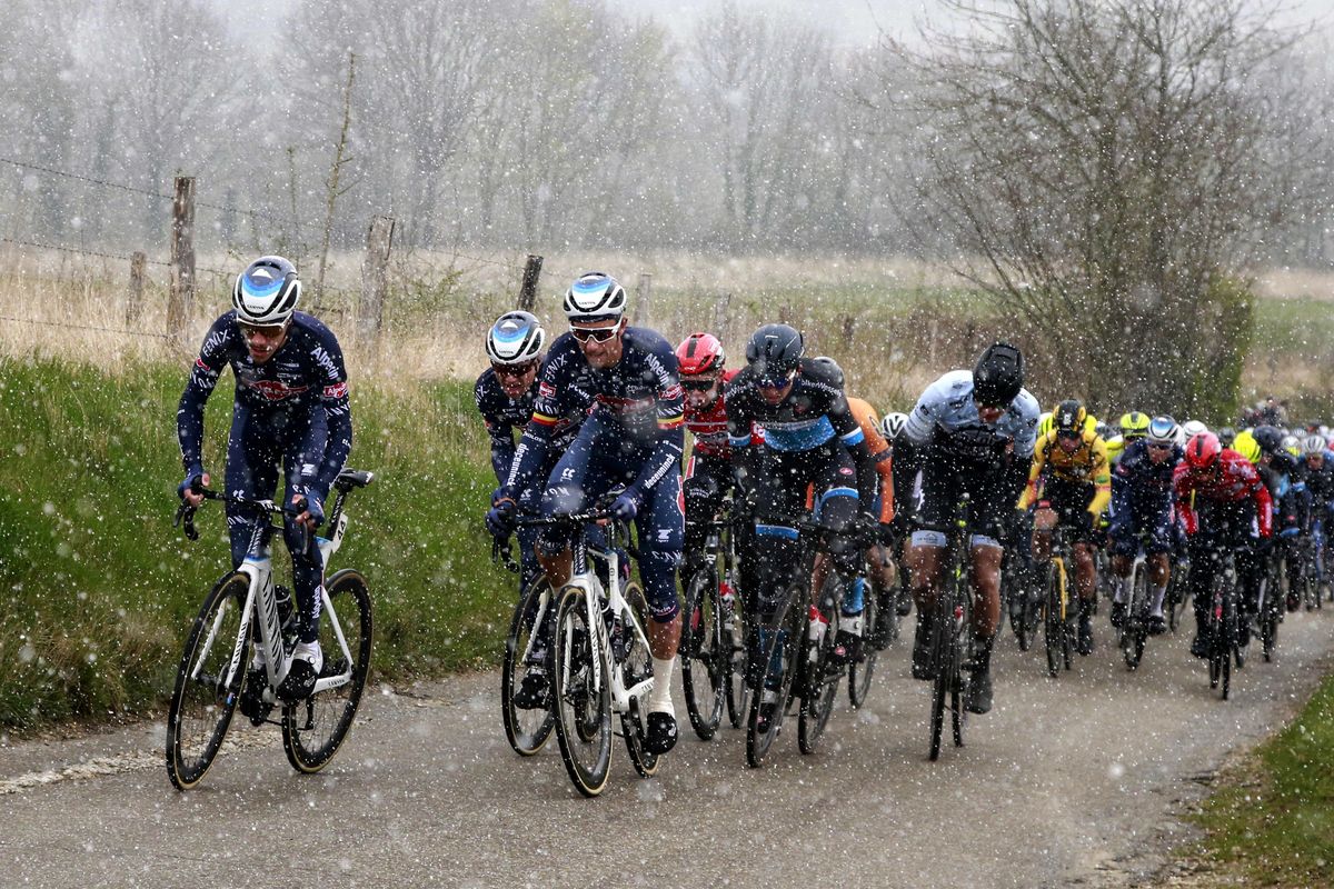 Volta Limburg Classic 2022 - 47th Edition - Eijsden - Eijsden 195 km - 02/04/2022 - Jimmy Janssens (BEL - Alpecin - Fenix) - Dries De Bondt (BEL - Alpecin - Fenix) - photo Davy Rietbergen/CV/SprintCyclingAgency&Acirc;&copy;2022