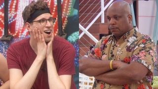 Michael Bruner and Terrance Higgins on Big Brother on CBS