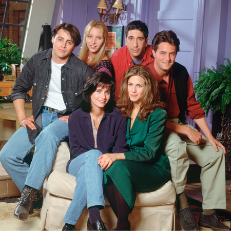 Courteney Cox Arquette as Monica Geller, Matt LeBlanc as Joey Tribbiani, Lisa Kudrow as Phoebe Buffay, David Schwimmer as Ross Geller, Matthew Perry as Chandler Bing, Jennifer Aniston as Rachel Green 