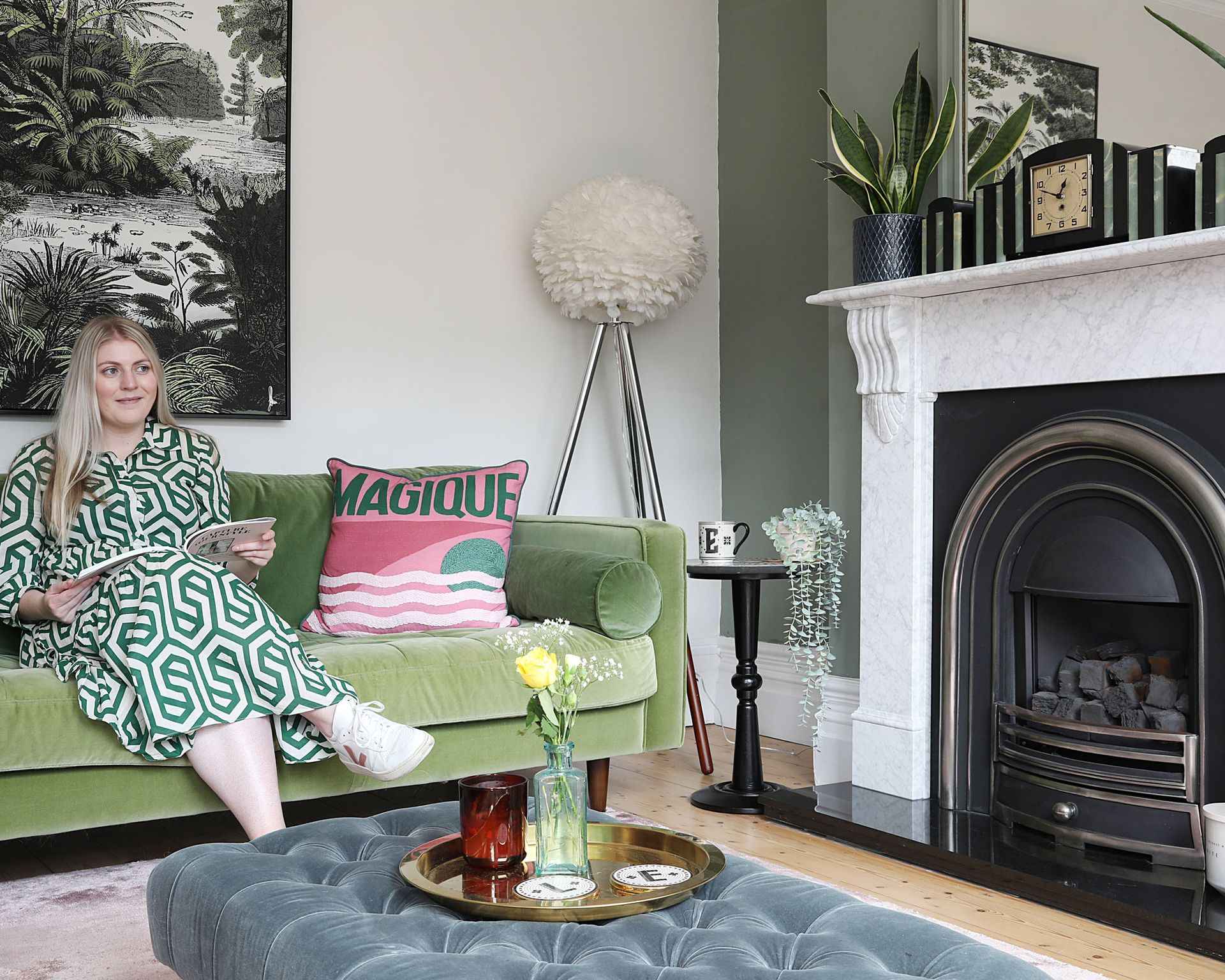 Esther Pillans membawa sentuhan apik Paris ke teras bergaya Victoria yang telah direnovasi