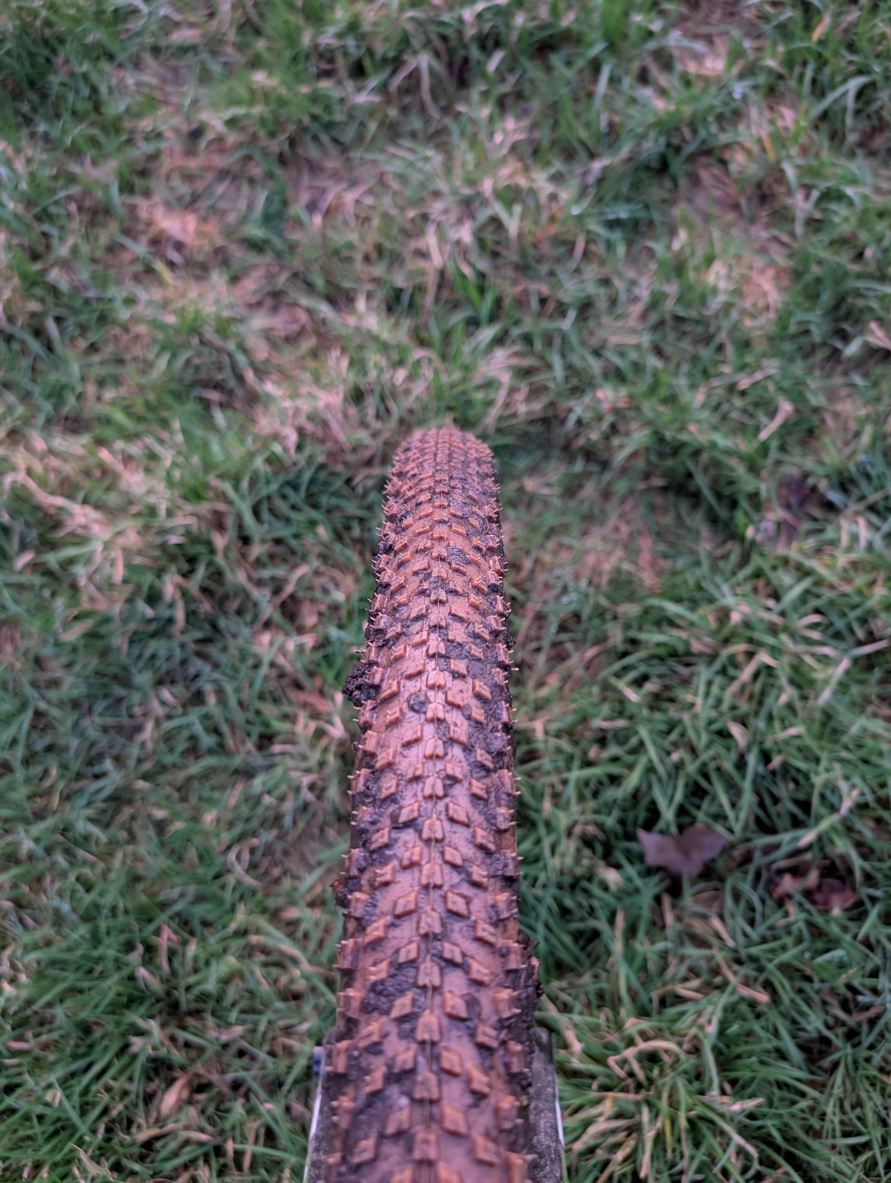 Vittoria T60 Pro Mixed Gravel Race tyre in muddy conditions