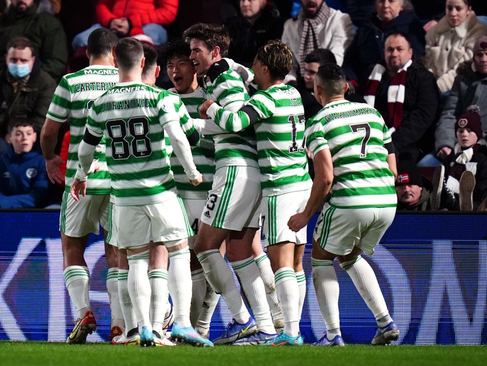 Celtic Survive Second half Scare To Win At Hearts And Keep Pressure On Rangers FourFourTwo